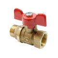 Кран шаровой для ВОДЫ VALFEX 3/4" ВР/ВР ручка-бабочка, латунный, 11Б27фт1М (80/20) /VF.217.LB1.034/